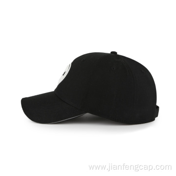 3D embroidery sandwich visor cotton twill baseball cap